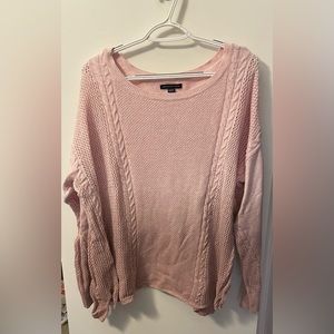 American Eagle Pink Ombre Sweater